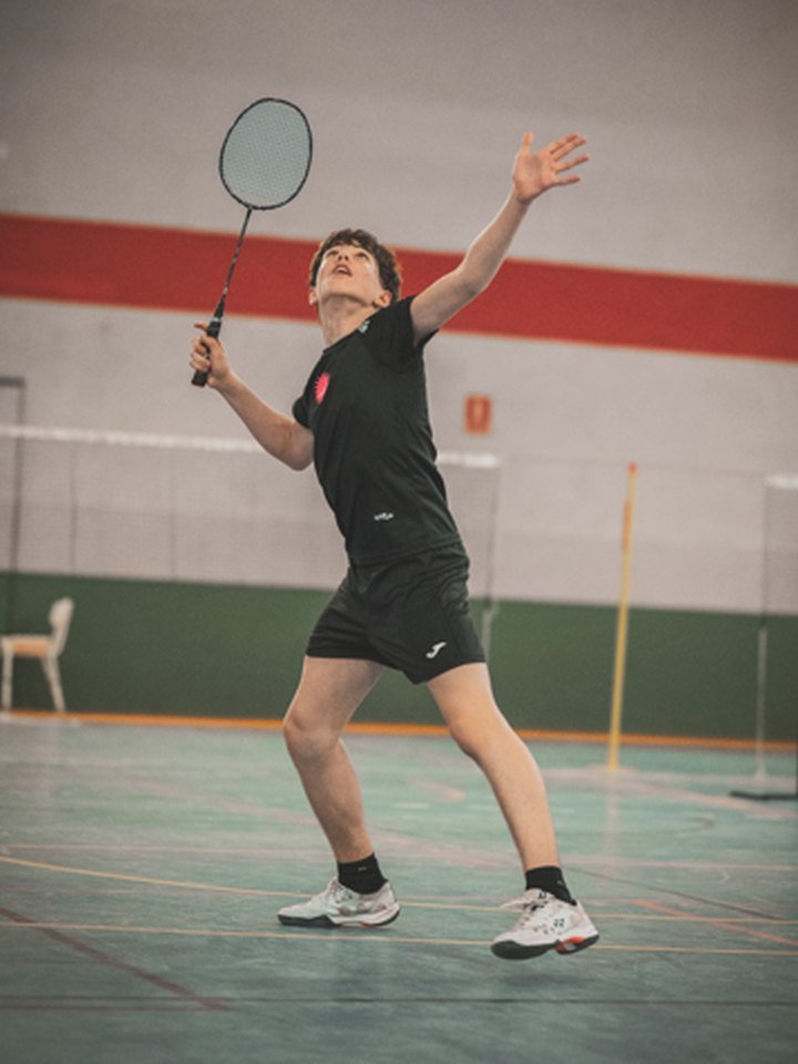 Jugador de BACAN en pista